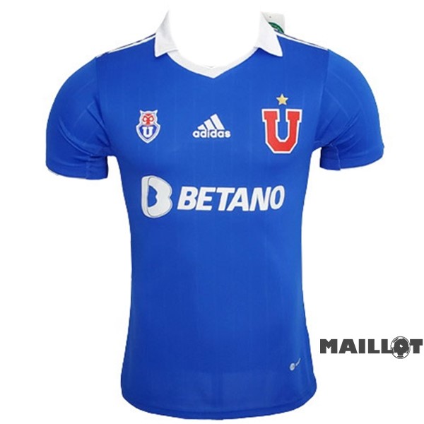 Foot Maillot Pas Cher Thailande Domicile Joueurs Maillot Universidad De Chili 2022 2023 Bleu