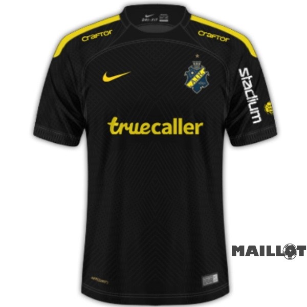 Foot Maillot Pas Cher Thailande Domicile Maillot AIK Stockholm 2023 2024 Noir