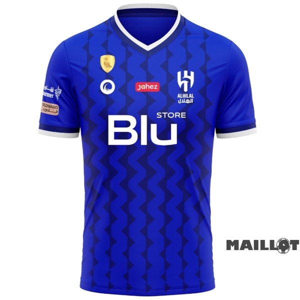 Foot Maillot Pas Cher Thailande Domicile Maillot Al Hilal Saudi FC 2022 2023 Bleu