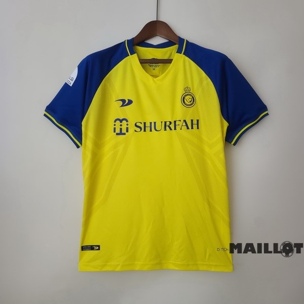 Foot Maillot Pas Cher Thailande Domicile Maillot Al Nassr 2022 2023 Jaune