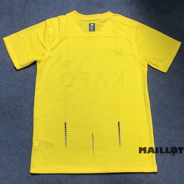 Foot Maillot Pas Cher Thailande Domicile Maillot Al Nassr 2023 2024 Jaune