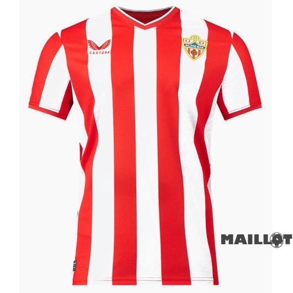 Foot Maillot Pas Cher Thailande Domicile Maillot Almería 2023 2024 Rouge Blanc