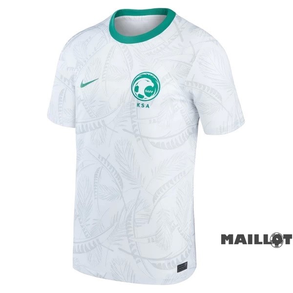 Foot Maillot Pas Cher Thailande Domicile Maillot Arabie saoudite 2022 Blanc