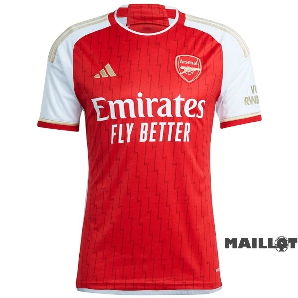 Foot Maillot Pas Cher Thailande Domicile Maillot Arsenal 2023 2024 Rouge