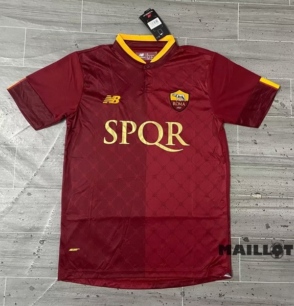 Foot Maillot Pas Cher Thailande Domicile Maillot As Roma 2022 2023 I Rouge