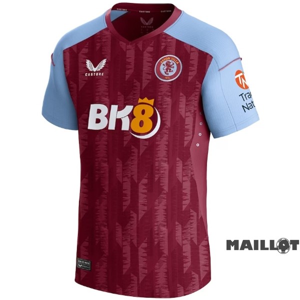 Foot Maillot Pas Cher Thailande Domicile Maillot Aston Villa 2023 2024 Rouge