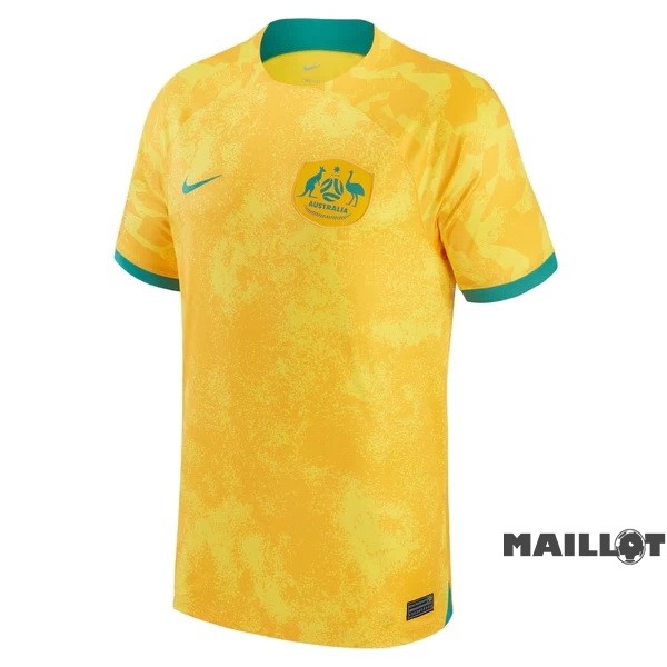 Foot Maillot Pas Cher Thailande Domicile Maillot Australie 2022 Jaune