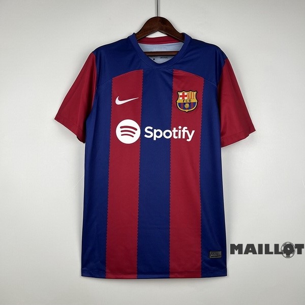 Foot Maillot Pas Cher Thailande Domicile Maillot Barcelona 2023 2024 Bleu Rouge