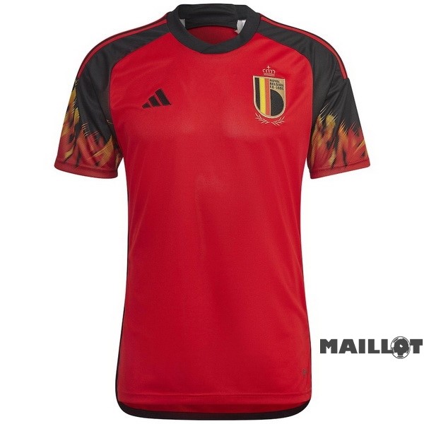 Foot Maillot Pas Cher Thailande Domicile Maillot Belgique 2022 Rouge
