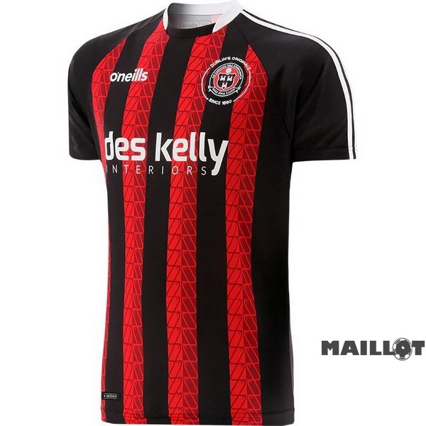 Foot Maillot Pas Cher Thailande Domicile Maillot Bohemian 2023 2024 Rouge