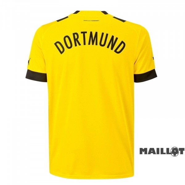 Foot Maillot Pas Cher Thailande Domicile Maillot Borussia Dortmund 2022 2023 Jaune