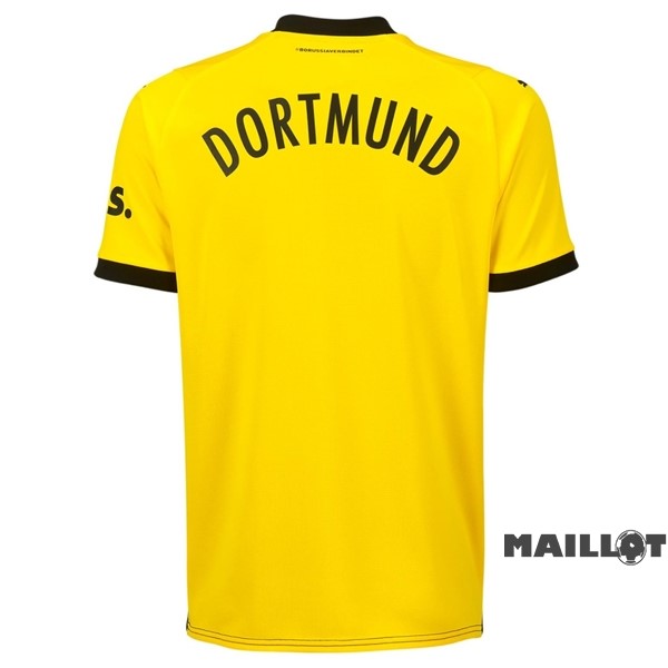 Foot Maillot Pas Cher Thailande Domicile Maillot Borussia Dortmund 2023 2024 Jaune