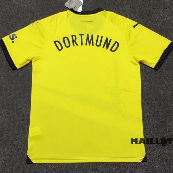 Foot Maillot Pas Cher Thailande Domicile Maillot Borussia Dortmund 2023 2024 Jaune