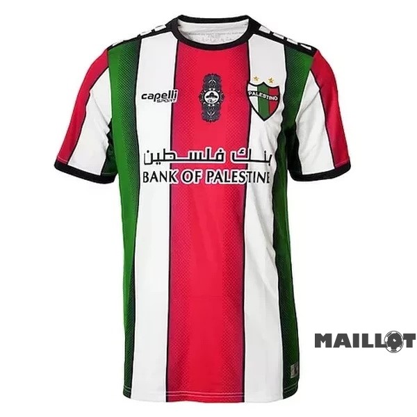 Foot Maillot Pas Cher Thailande Domicile Maillot CD Palestino 2022 2023 Blanc