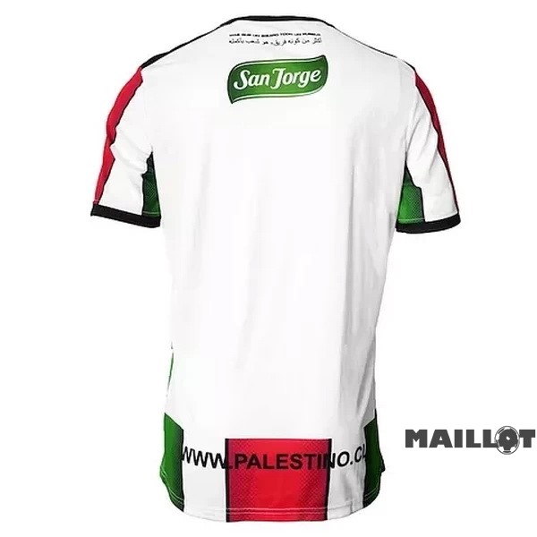 Foot Maillot Pas Cher Thailande Domicile Maillot CD Palestino 2022 2023 Blanc