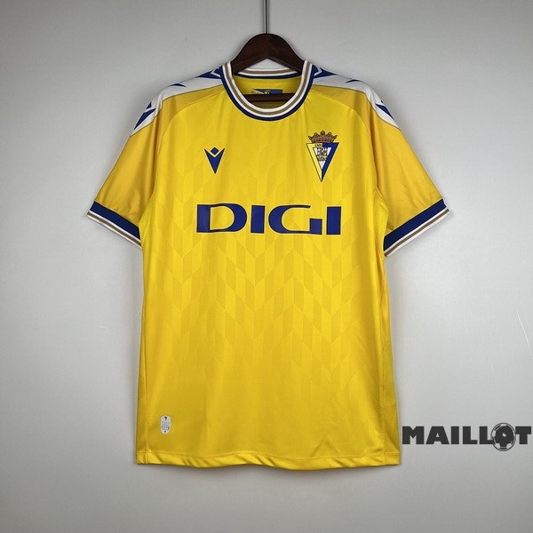 Foot Maillot Pas Cher Thailande Domicile Maillot Cádiz 2023 2024 Jaune
