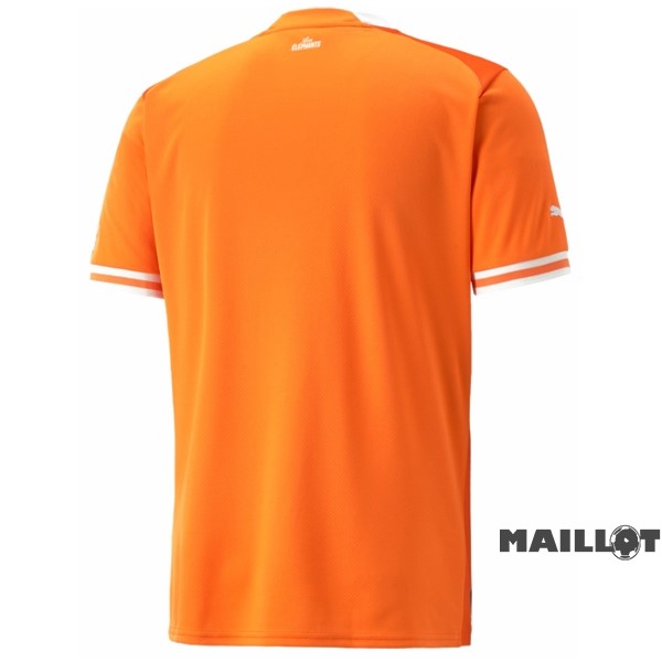 Foot Maillot Pas Cher Thailande Domicile Maillot Côte d'Ivoire 2022 Orange