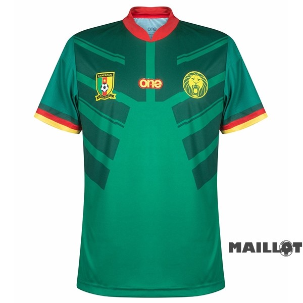 Foot Maillot Pas Cher Thailande Domicile Maillot Cameroun 2022 Vert