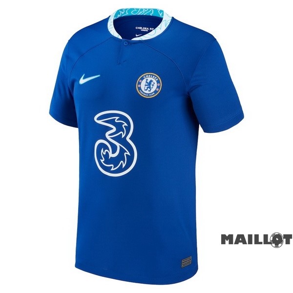 Foot Maillot Pas Cher Thailande Domicile Maillot Chelsea 2022 2023 Bleu