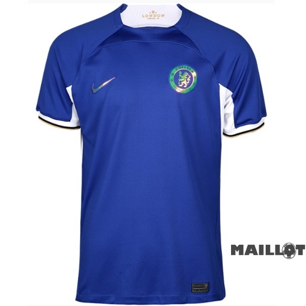 Foot Maillot Pas Cher Thailande Domicile Maillot Chelsea 2023 2024 Bleu