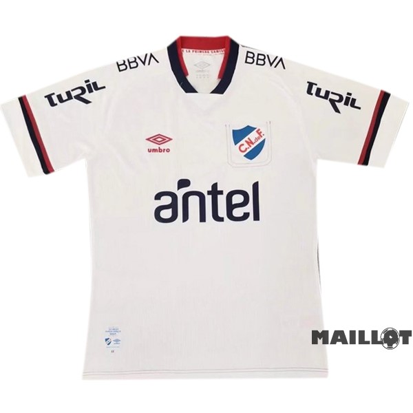 Foot Maillot Pas Cher Thailande Domicile Maillot Club Nacional de Football 2022 2023 Blanc
