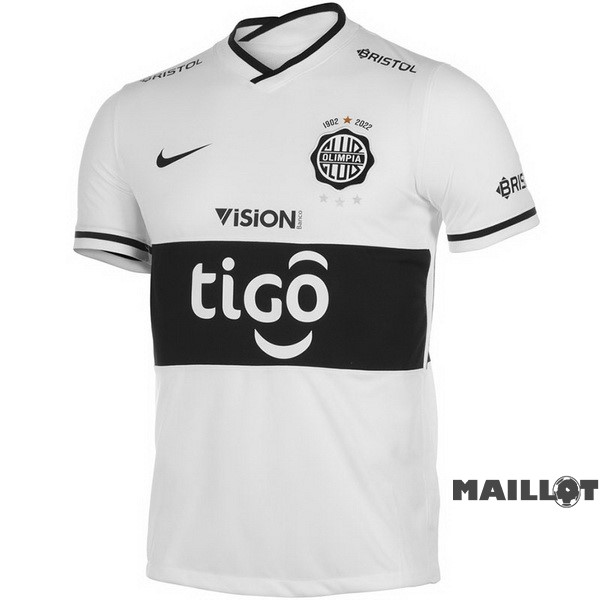 Foot Maillot Pas Cher Thailande Domicile Maillot Club Olimpia 2022 2023 Blanc