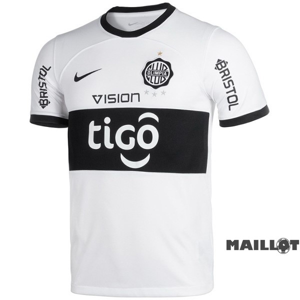Foot Maillot Pas Cher Thailande Domicile Maillot Club Olimpia 2023 2024 Blanc