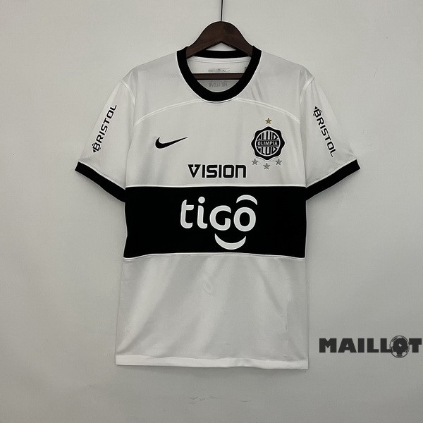 Foot Maillot Pas Cher Thailande Domicile Maillot Club Olimpia 2023 2024 Blanc