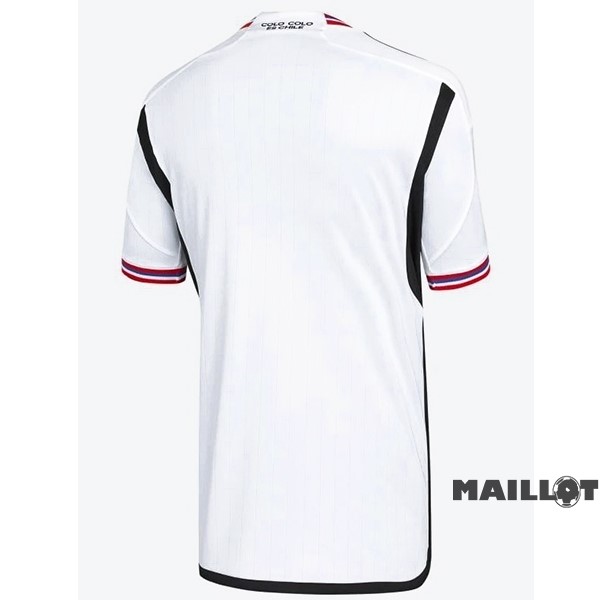 Foot Maillot Pas Cher Thailande Domicile Maillot Colo Colo 2023 2024 Blanc