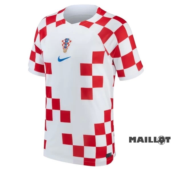 Foot Maillot Pas Cher Thailande Domicile Maillot Croatie 2022 Rouge