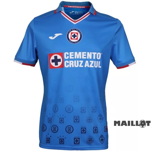 Foot Maillot Pas Cher Thailande Domicile Maillot Cruz Bleu 2022 2023 Bleu