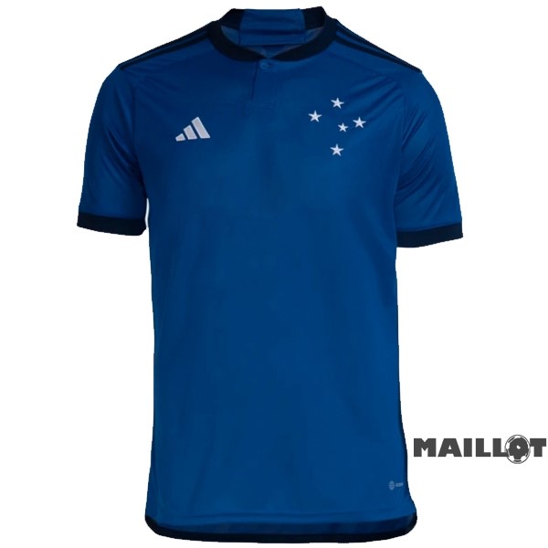 Foot Maillot Pas Cher Thailande Domicile Maillot Cruzeiro EC 2023 2024 Bleu