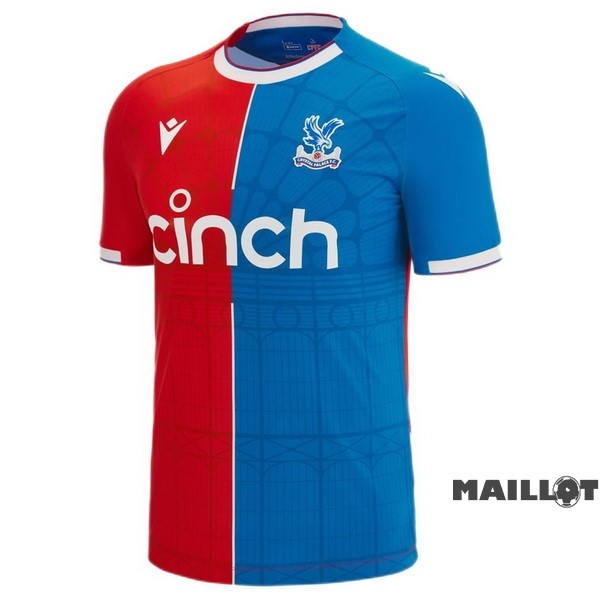 Foot Maillot Pas Cher Thailande Domicile Maillot Crystal Palace 2023 2024 Bleu Rouge