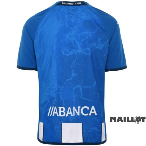 Foot Maillot Pas Cher Thailande Domicile Maillot Deportivo de La Coruna 2022 2023 Bleu