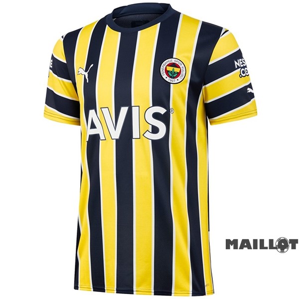 Foot Maillot Pas Cher Thailande Domicile Maillot Fenerbahce SK 2022 2023 Jaune
