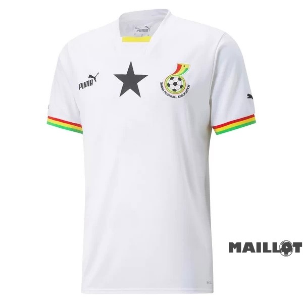 Foot Maillot Pas Cher Thailande Domicile Maillot Ghana 2022 Blanc