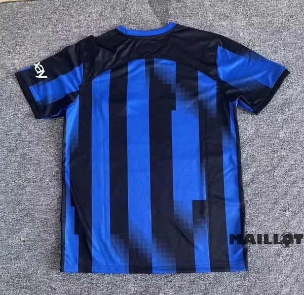 Foot Maillot Pas Cher Thailande Domicile Maillot Inter Milán 2023 2024 Bleu