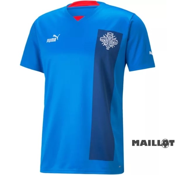 Foot Maillot Pas Cher Thailande Domicile Maillot Islande 2022 Bleu