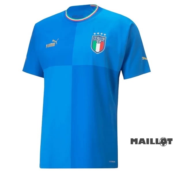 Foot Maillot Pas Cher Thailande Domicile Maillot Italie 2022 Bleu