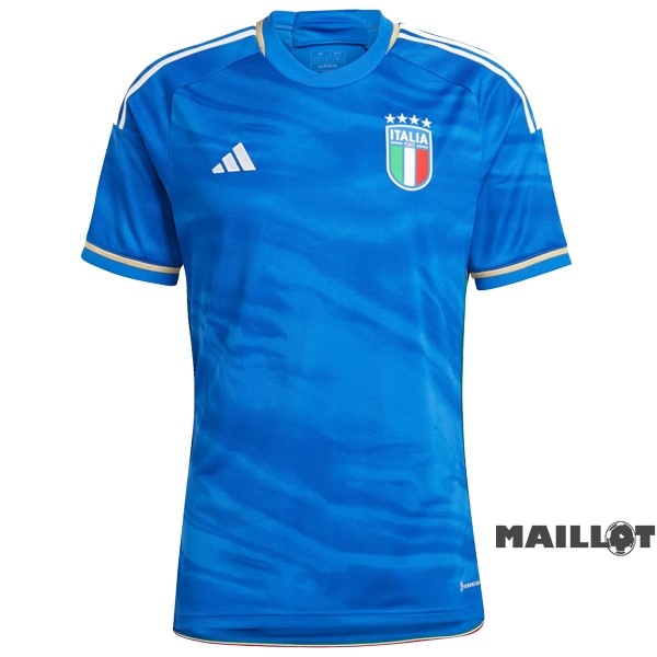 Foot Maillot Pas Cher Thailande Domicile Maillot Italie 2023 Bleu