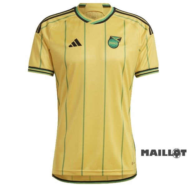 Foot Maillot Pas Cher Thailande Domicile Maillot Jamaica 2023 Jaune