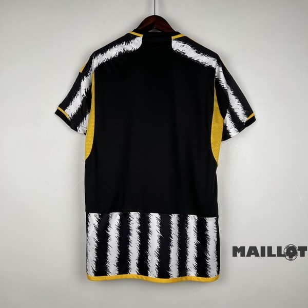 Foot Maillot Pas Cher Thailande Domicile Maillot Juventus 2023 2024 Blanc Noir