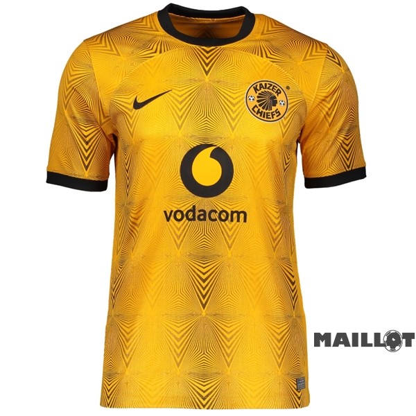 Foot Maillot Pas Cher Thailande Domicile Maillot Kaizer Chiefs 2022 2023 Jaune