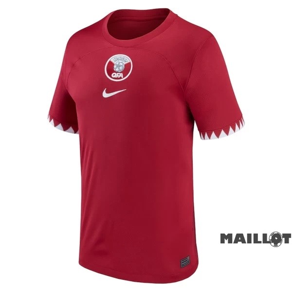 Foot Maillot Pas Cher Thailande Domicile Maillot Katar 2022 Rouge