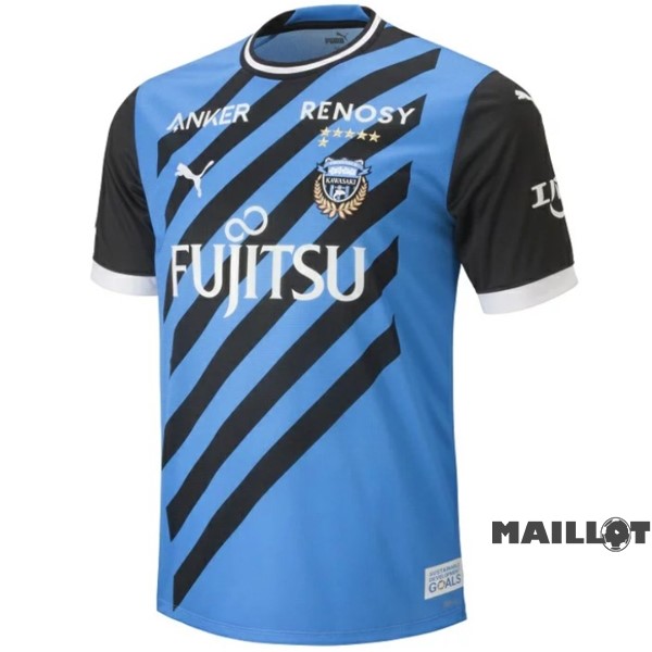 Foot Maillot Pas Cher Thailande Domicile Maillot Kawasaki Frontale 2023 2024 Bleu