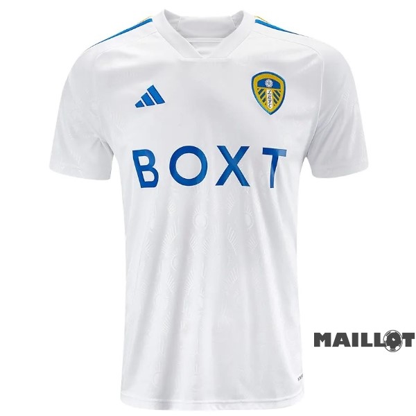 Foot Maillot Pas Cher Thailande Domicile Maillot Leeds United 2023 2024 Blanc
