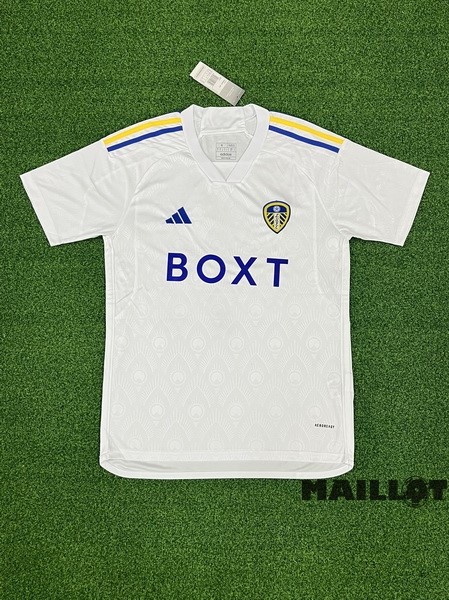 Foot Maillot Pas Cher Thailande Domicile Maillot Leeds United 2023 2024 Blanc