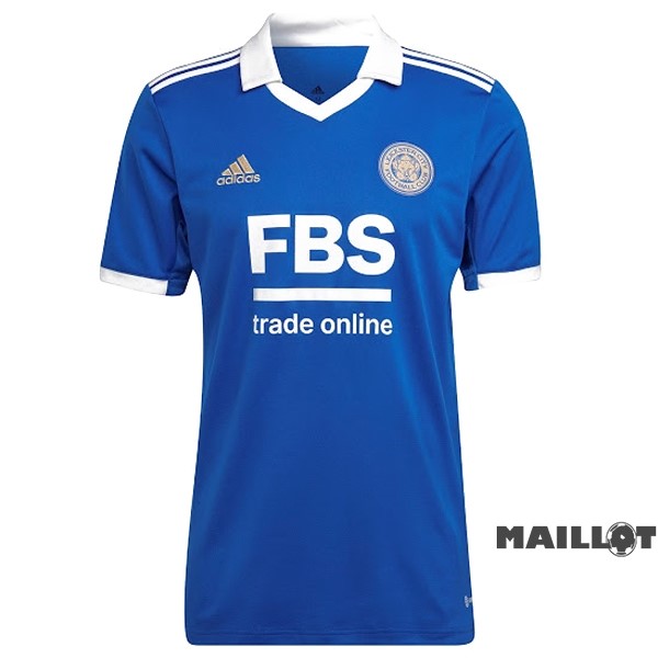Foot Maillot Pas Cher Thailande Domicile Maillot Leicester City 2022 2023 Bleu