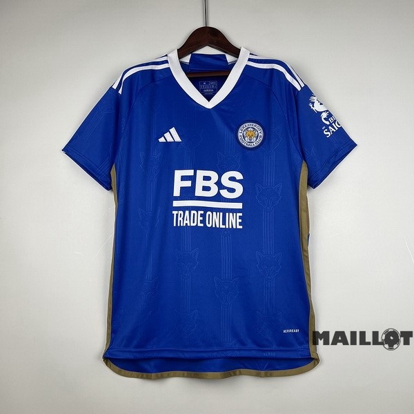 Foot Maillot Pas Cher Thailande Domicile Maillot Leicester City 2023 2024 Bleu
