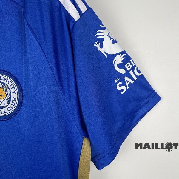 Foot Maillot Pas Cher Thailande Domicile Maillot Leicester City 2023 2024 Bleu